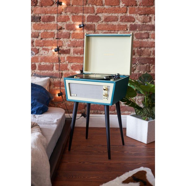 Giradischi verde su gambe Sterling Green Crosley - Crosley-image-1