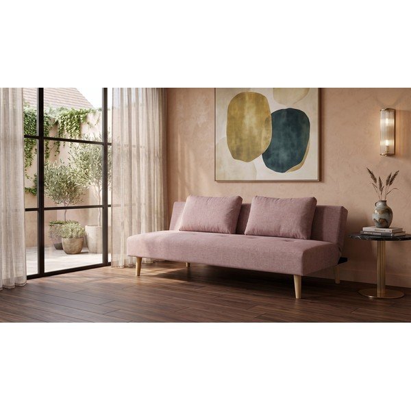 Divano rosa reclinabile/allungabile 180 cm Matylda – Bonami Essentials-image-1