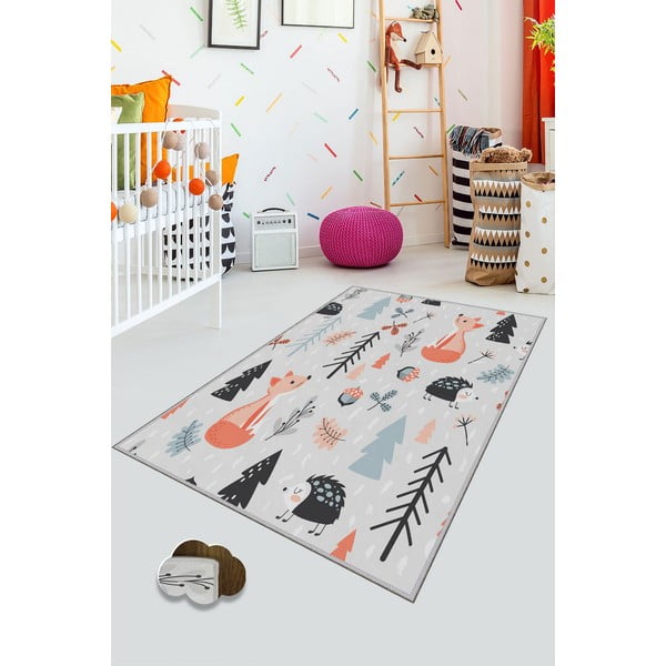 Tappeto antiscivolo per bambini Forest, 80 x 120 cm - Conceptum Hypnose-image-3