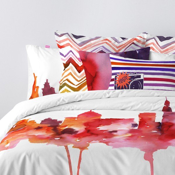 Povlak na peřinu Happy Friday Skyline, 220x220 cm