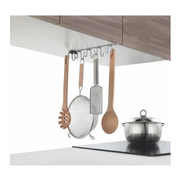 Supporto da appendere per utensili da cucina, lunghezza 8 cm - Metaltex-image-1