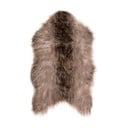 Pelliccia sintetica marrone scuro Fox, 50 x 80 cm - Tiseco Home Studio