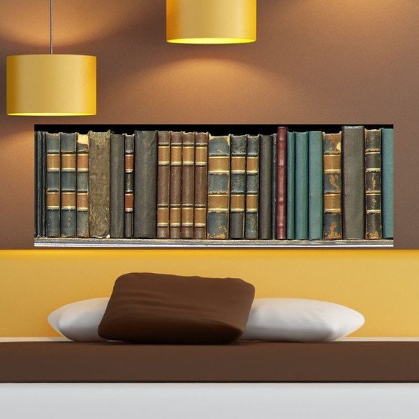 Samolepka Ambiance Row of book