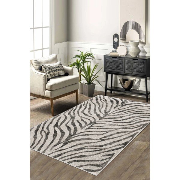 Tappeto lavabile 160x230 cm Zebra – Vitaus-image-1