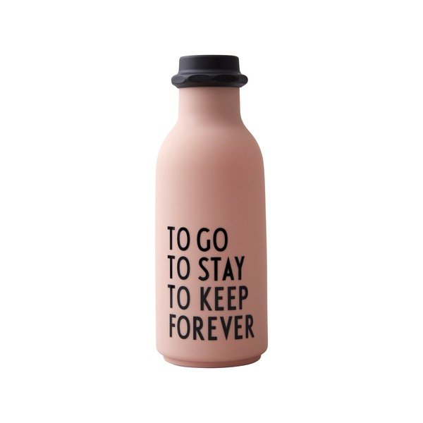 Borraccia rosa Forever, 500 ml To Go - Design Letters