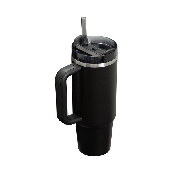 Borraccia termica nera in acciaio inox 890 ml Quencher H2.O FlowState™ Tumbler Black 2.0 – Stanley-image-2