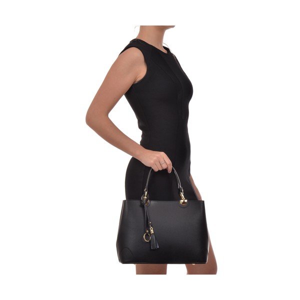 Borsa in pelle nera Sabine - Isabella Rhea-image-4