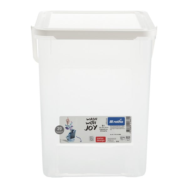 Plastový úložný box s víkem – Rotho-image-2