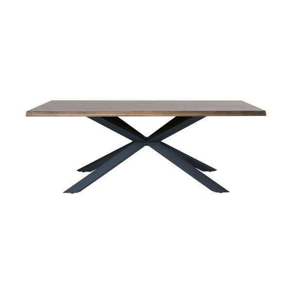 Tavolo da pranzo con piano in rovere 100x200 cm Arno - Unique Furniture-image-1