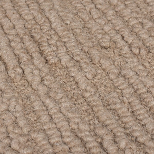 Tappeto beige in lana tessuto a mano 200x290 cm Harris Boucle – Flair Rugs-image-2