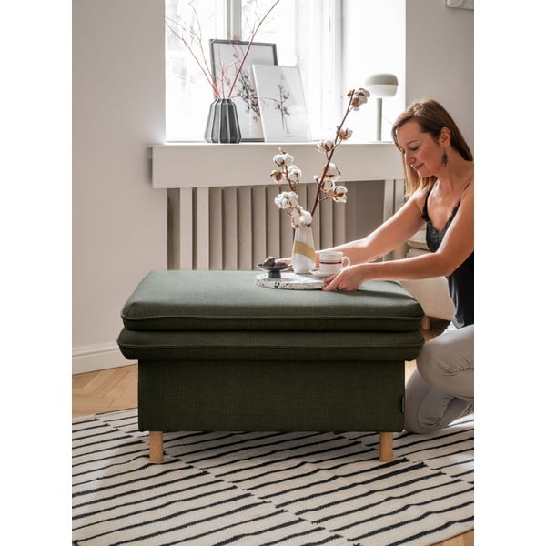 Poggiapiedi verde Simon - Miuform-image-4