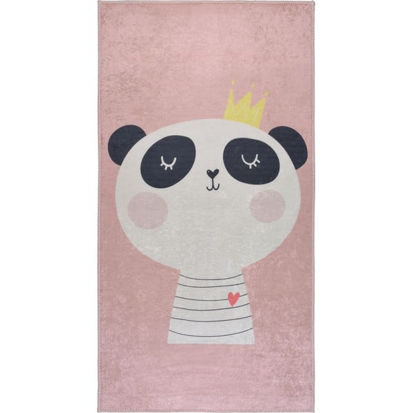 Tappeto per bambini rosa chiaro lavabile 120x180 cm Royalty Mascot – Vitaus