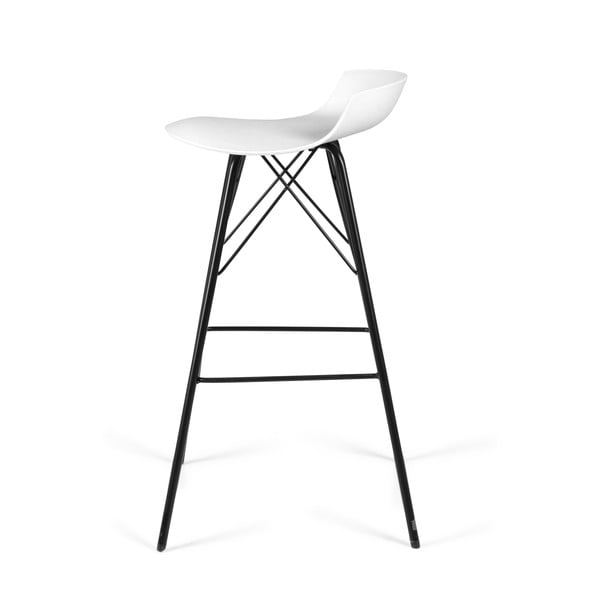 Set di 2 sgabelli da bar bianchi Tori - Tenzo-image-4