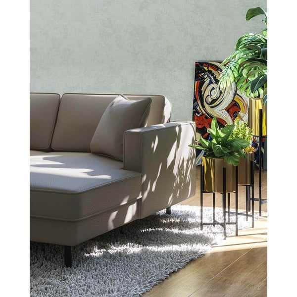 Divano angolare in pelle marrone chiaro (angolo destro) Kobo - MESONICA-image-3