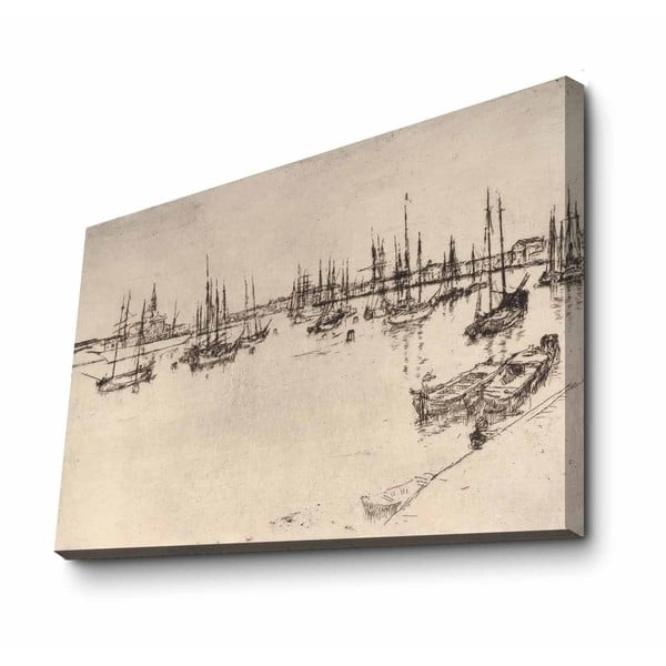 Dipinto - riproduzione 100x70 cm James Abbott McNeill Whistler - Wallity-image-3