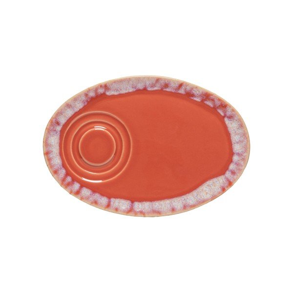 Piattino rosso in gres Grespresso – Costa Nova