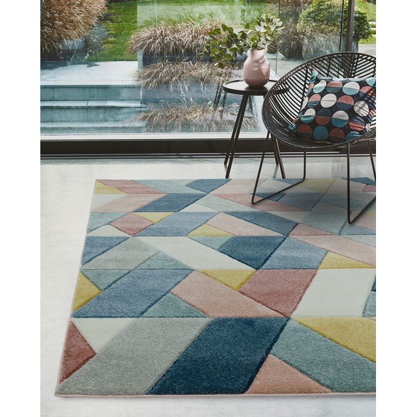 Tappeto , 160 x 230 cm Rhombus Multi - Asiatic Carpets-image-3