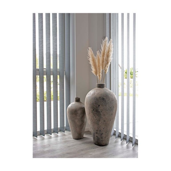 Vaso alto in terracotta marrone Corvo - House Nordic-image-1