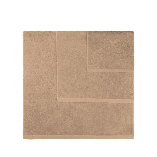 Set di 3 asciugamani Artex marroni Alfa - Boheme-image-1