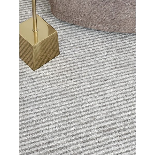 Tappeto in lana crema 120x180 cm Calisia M Ribs - Agnella-image-2