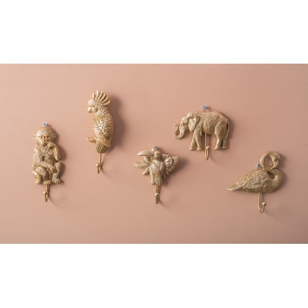 Gancio in colore oro Monkey - Leitmotiv-image-2