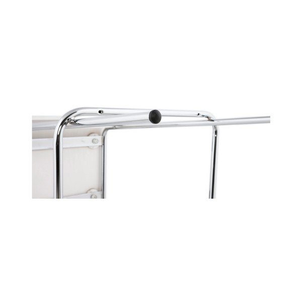 Sedia da bar bianca Cobe, altezza seduta 65 cm - Kokoon-image-1