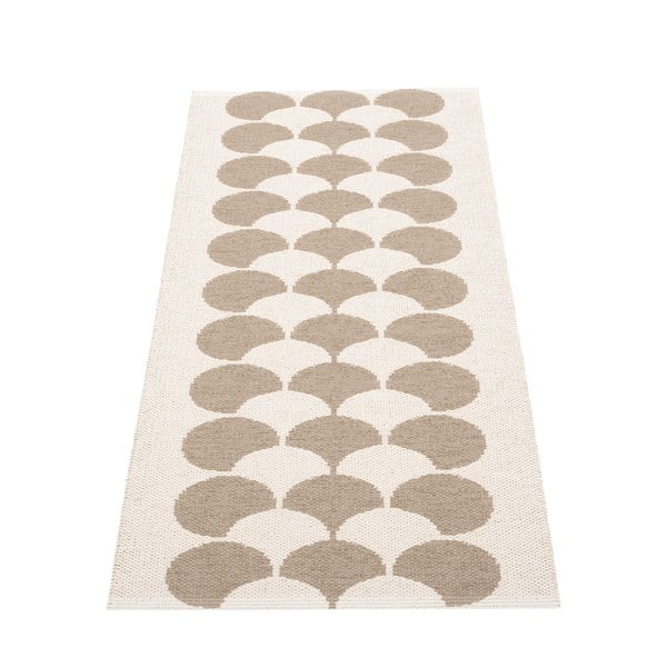 Passatoia da interno/esterno beige/color crema 70x150 cm Poppy Potato – Pappelina-image-2