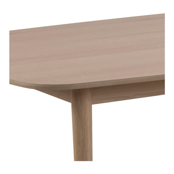 Tavolo da pranzo pieghevole con piano in rovere 210x100 cm Aston - Actona-image-2