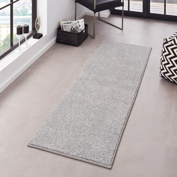 Runner grigio chiaro , 80 x 400 cm Pure - Hanse Home-image-1