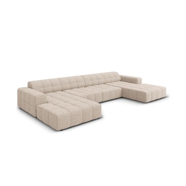 Divano angolare beige (a U) Chicago - Cosmopolitan Design-image-3