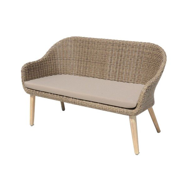 Sedia da giardino in legno marrone Pueblo - Garden Pleasure-image-1