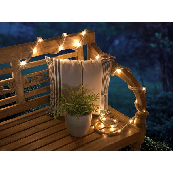 Corda luminosa con luci a LED per esterni ø 1 cm - Garden Pleasure-image-1