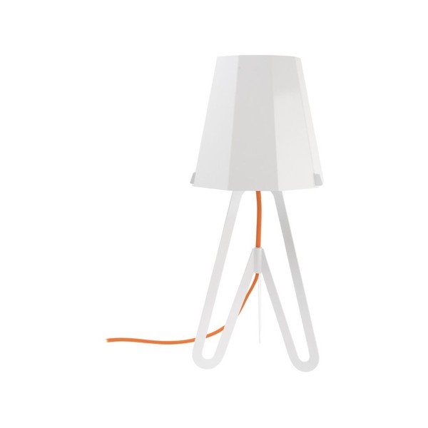 Stolní lampa Flow, white/red