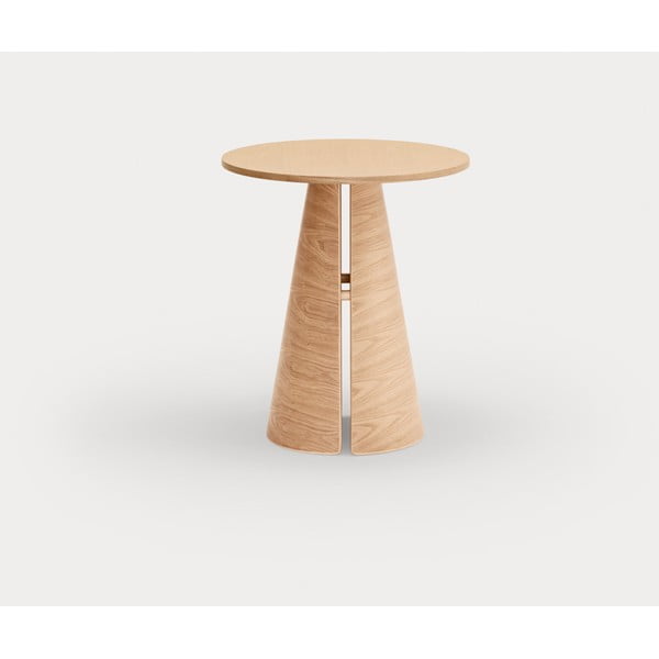 Tavolo da pranzo rotondo in rovere naturale ø 65 cm Cep - Teulat-image-4