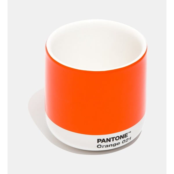 Tazza termica in ceramica arancione, 175 ml Cortado - Pantone