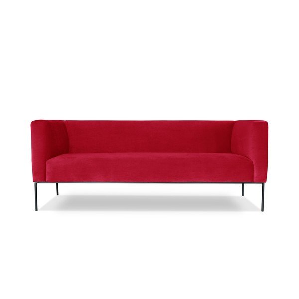 Červená trojmístná pohovka Windsor & Co. Sofas Neptune