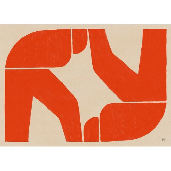 Poster 70x50 cm 4PM – Nord Projects – The Poster Club