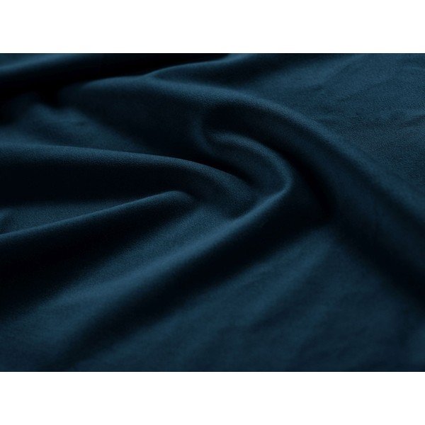 Letto singolo imbottito blu con contenitore con rete inclusa 90x200 cm Phaedra – Micadoni -image-4