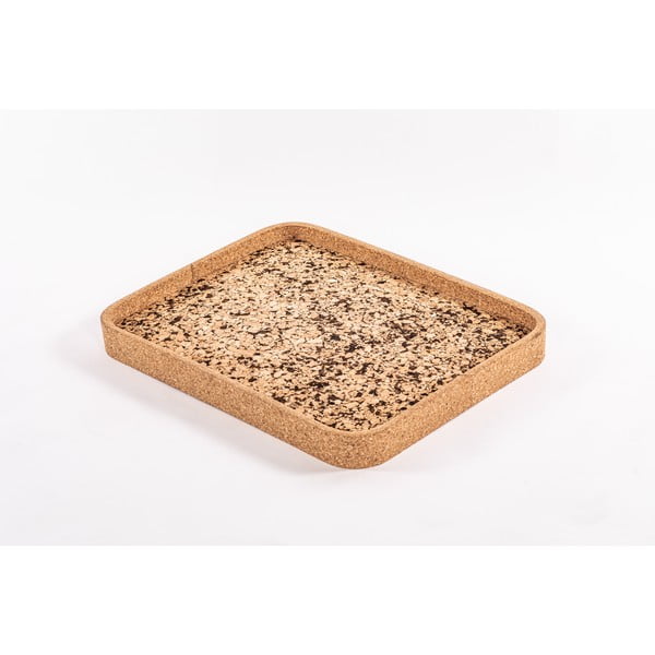 Vassoio in sughero 32,5x42 cm Querco - ZicZac