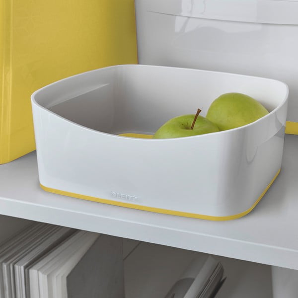 Scatola di plastica bianco-gialla MyBox - Leitz-image-3