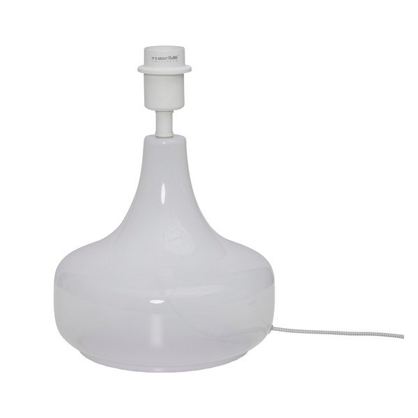 Lampada da tavolo bianca con paralume in tessuto (altezza 75 cm) Reykjavik - it's about RoMi-image-2