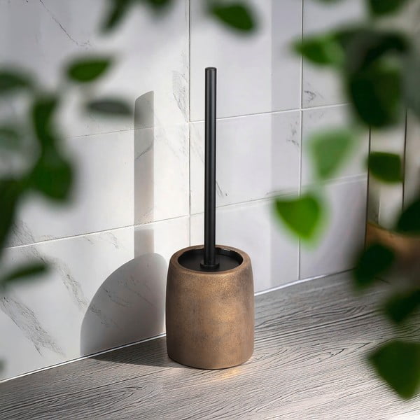 Scopino WC color bronzo in ceramica Tremea – Wenko-image-1