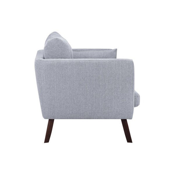 Divano 3 posti grigio chiaro Elena - Mazzini Sofas-image-2
