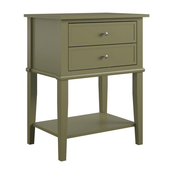 Comodino color kaki Franklin - Støraa