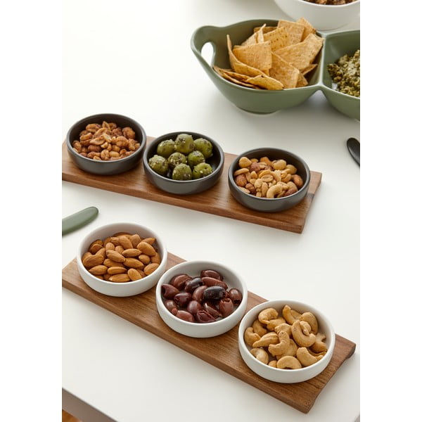 Set di 3 ciotole verdi in gres porcellanato Host - Ladelle-image-1