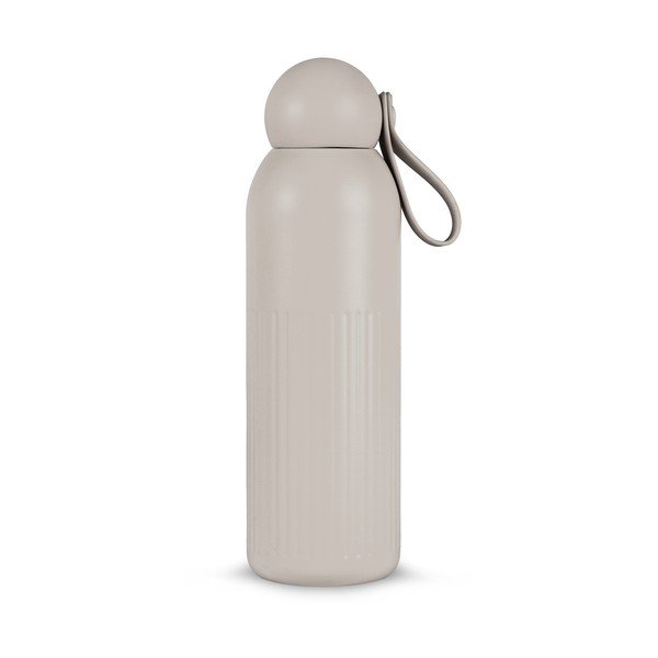 Bottiglia termica beige in acciaio inox 500 ml Tekla – Sagaform
