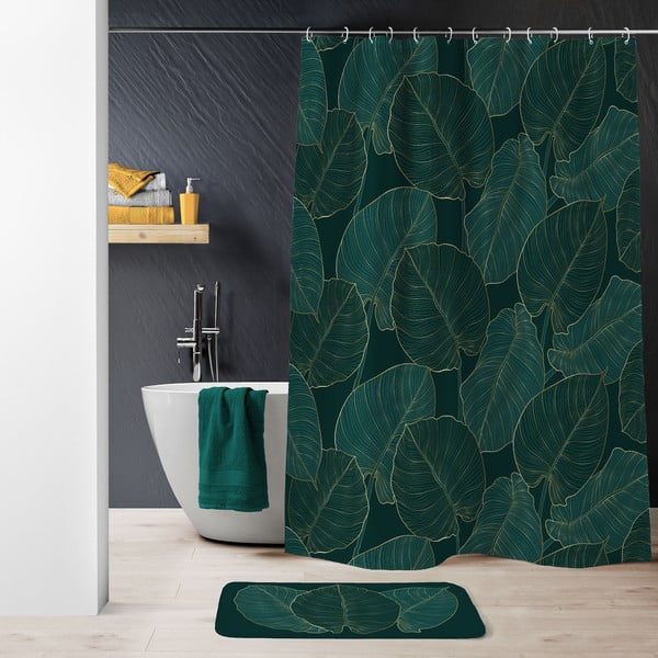Tenda per doccia 180x200 cm Jade – douceur d'intérieur-image-2