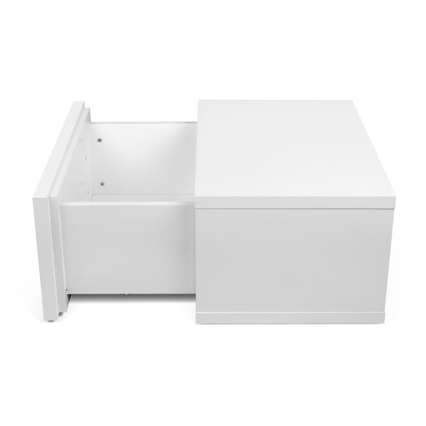 Comodino Float bianco lucido - TemaHome-image-2