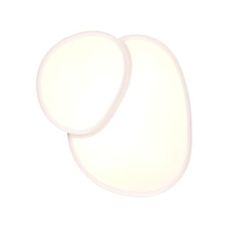 Plafoniera a LED bianca 36x43,5 cm Rise - Trio