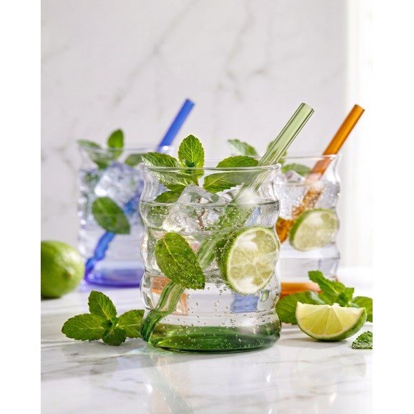 Set di bicchieri in vetro borosilicato 6 pz 350 ml Volo – Vialli Design-image-4